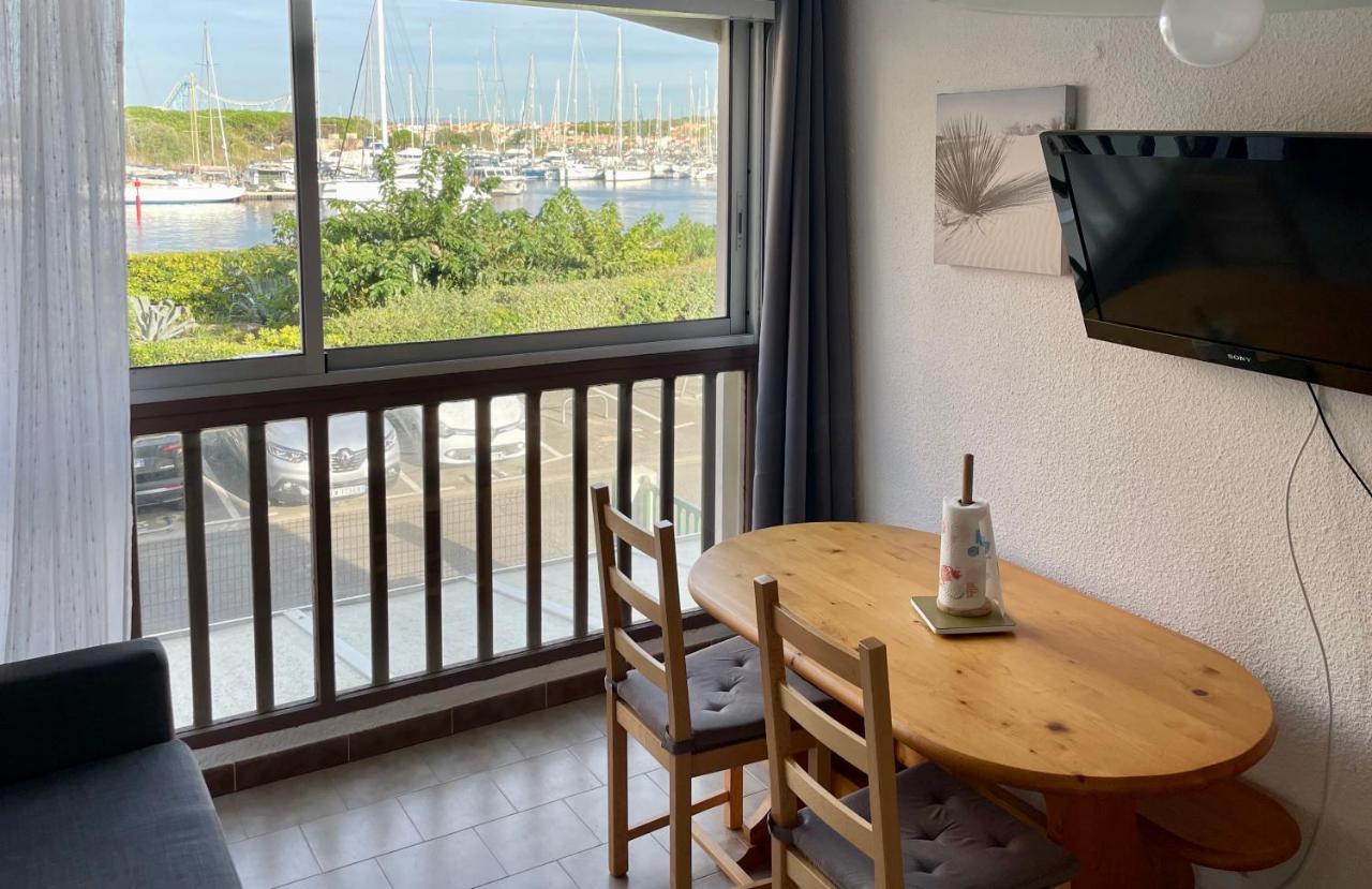 Studio face à la mer 4 couchages Piscine tennis parking privé - Vue magnifique sur la mer Agréable en toutes saisons Ile des pêcheurs - la Brigantine - Nouveau à la location Agde Exterior foto