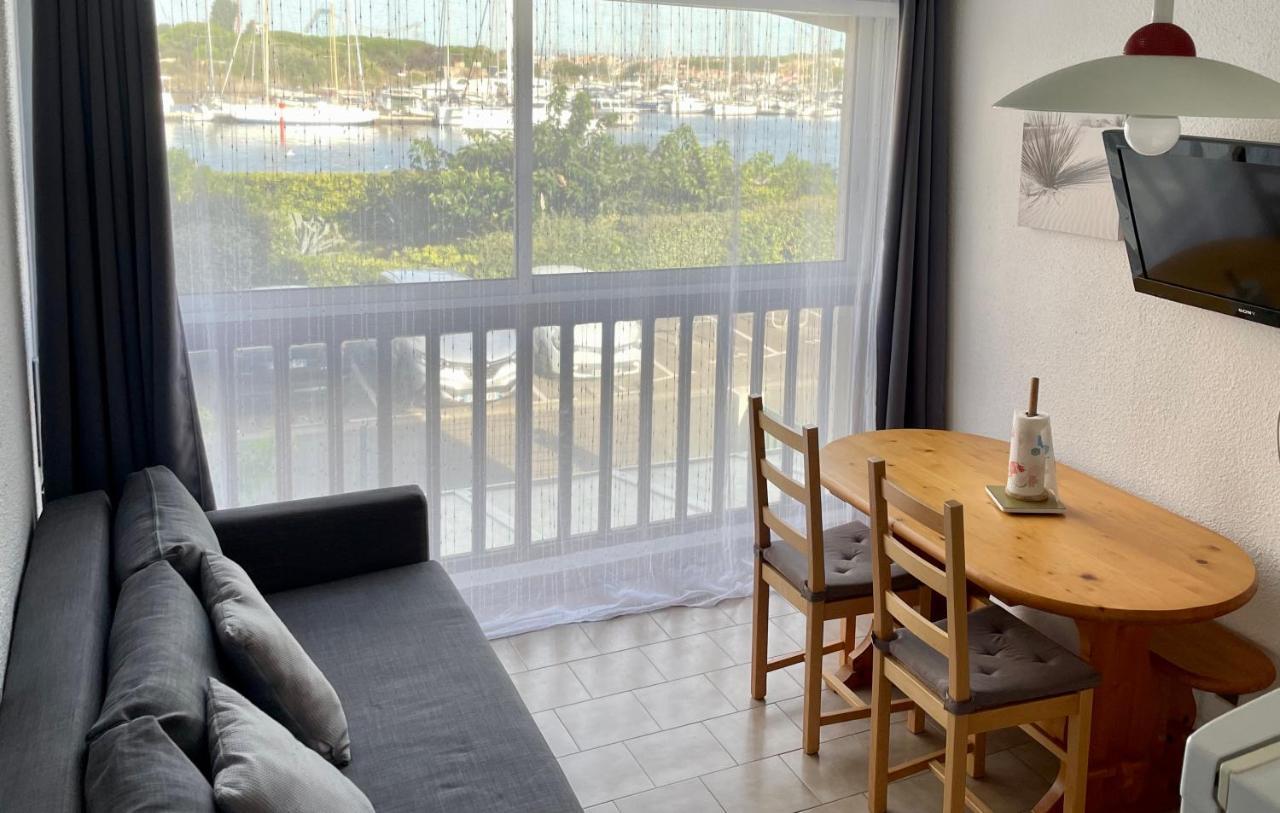 Studio face à la mer 4 couchages Piscine tennis parking privé - Vue magnifique sur la mer Agréable en toutes saisons Ile des pêcheurs - la Brigantine - Nouveau à la location Agde Exterior foto